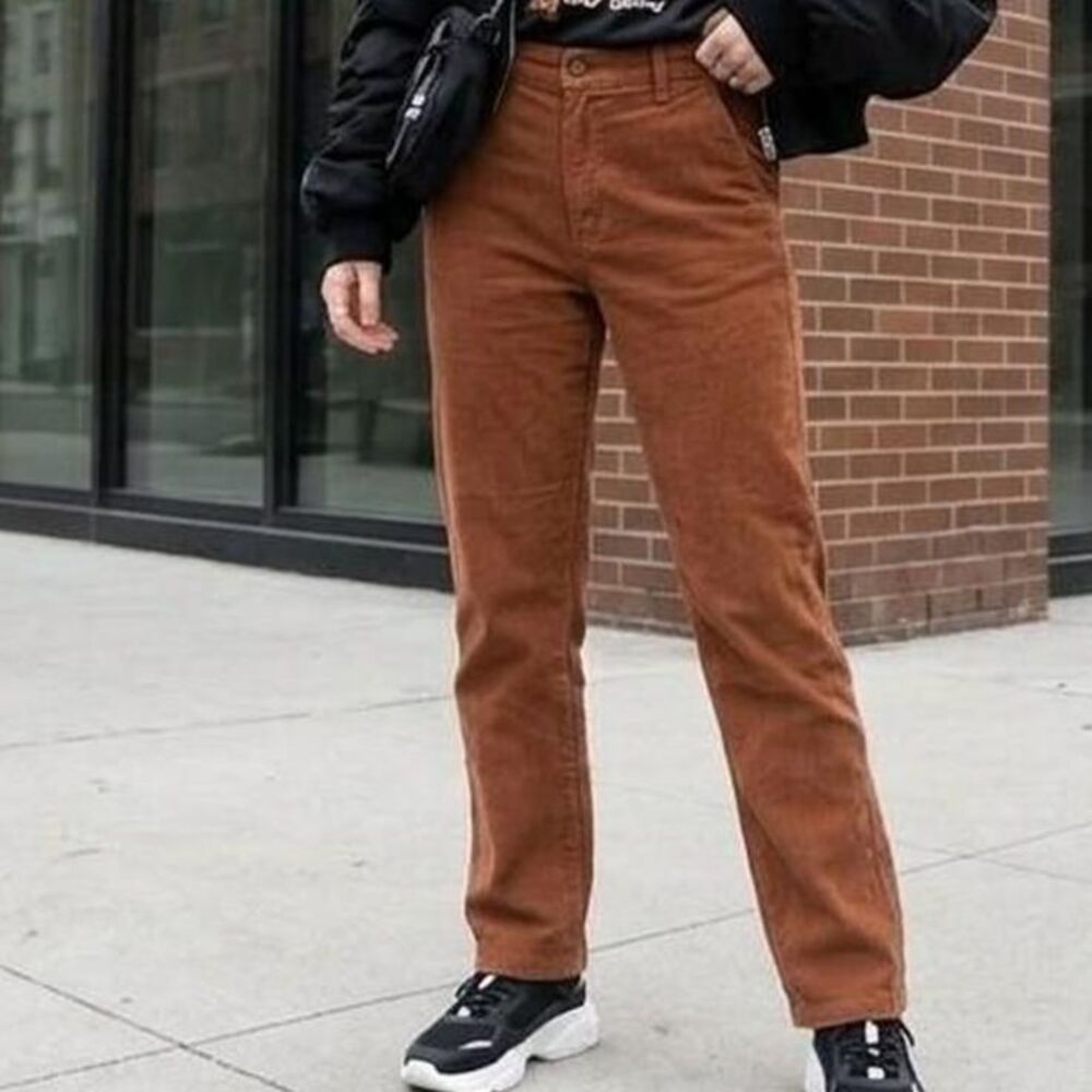 Reformation Corduroy High waisted Pants Size 27 streetwear retro 70's vibe